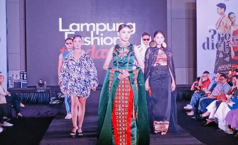 Lampung Fashion Tendance 2024 Angkat Wastra Nusantara ke Panggung Nasional